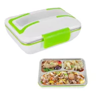 Elektrická krabička na ohřívání jídla YY-3266 - 40 W - bílo-zelená