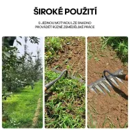 Multifunkční zahradní nástroj pro údržbu půdy