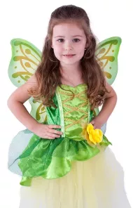 karnevalový kostým víla Zelenka s křídly, vel. M
