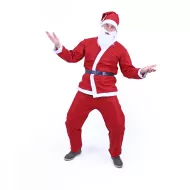 kostým Santa Claus (bez vousů)