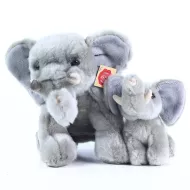 Plyšová slonice s mládětem - 27 cm - Rappa