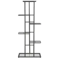 Stojan na květiny Ruhhy - 106 cm - 6 polic - černý