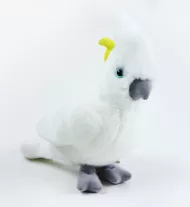 Plyšový papoušek kakadu - 17 cm - Rappa