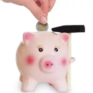 Pokladnička prasátko s kladívkem - malé