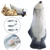 Interaktivní mrskající se ryba pro kočky - 30 cm