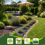 Agrotextilie černá Gardlov - 1,6x20m 50g/m2