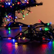 Vánoční osvětlení - barevné venkovní 11m - 400 LED
