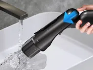 Mini ruční mop s nádržkou na vodu a podložkou na okna, podlahy, nábytek a sklo - VERK