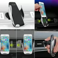 Bezdotykový držák na telefon se senzorem a bezdrátovým nabíjením
