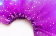 Princeznovská sukně s LED světlem - růžová