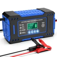 Profesionální autonabíječka FOXSUR FBC122408D s funkcí opravy - 8A 12V / 24V