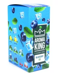 Ochucená vonná karta - Ledová borůvka - Blueberry Ice - 1 ks - Aroma King