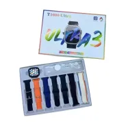 Chytré hodinky T1000 Ultra 7v1 - černé