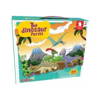Puzzle dinosauři - 208 ks - 90 x 64 cm - Rappa