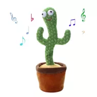 Interaktivní mluvící a zpívající kaktus na USB napájení