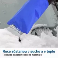 Autoškrabka s teplou rukavicí