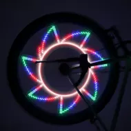 Světlo do výpletu jízdního kola LC-D016 - 32 LED - Wheelight