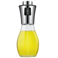 Dávkovač oleje s rozstřikovačem 200 ml - stříbrný