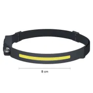 Univerzální dobíjecí COB LED čelovka