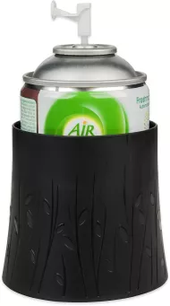 Osvěžovač vzduchu + náplň - Freshmatic - 250 ml - černý - Jemný satén a měsíční lilie - Air Wick