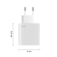 Rychlonabíjecí adaptér 120 W s kabelem USB-C