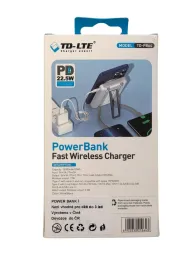 Powerbanka TD-LTE TD-PB64 2v1 10 000 mAh - černá