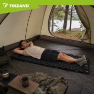 Samonafukovací turistická matrace Trizand - 190 x 60 cm s vestavěnou pumpou