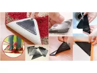 Protiskluzové podložky pod koberec - 8ks v balení
