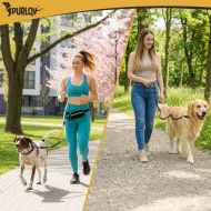 Běžecký postroj pro psa - bederní pás s vodítkem - Purlov