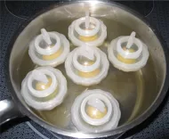 Poháry na vaření vajec - sada 6 ks + oddělovač žloutku od bílku