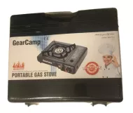 Cestovní plynový vařič GearCamp BDZ-155-A na plynové kartuše + kufřík