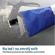 Autoškrabka s teplou rukavicí