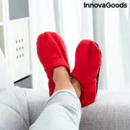 Pantofle ohřívatelné v mikrovlnné troubě - červené - InnovaGoods