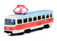 Kovová tramvaj na zpětný chod - Tatra T3 - 16 cm - Rappa