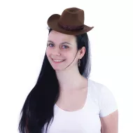 klobouk kovboj dospělý mini