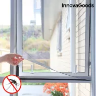 Okenní síť proti komárům - nalepovací -  černá - InnovaGoods