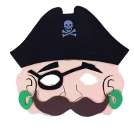 maska pirátská 2 ks v sáčku