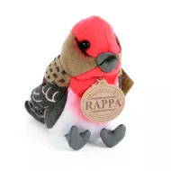 Barevný plyšový ptáček se zvukem - 11 cm - Rappa