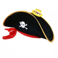 klobouk kapitán pirát se stuhou pro dospělé