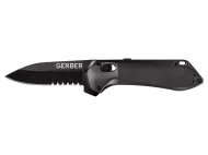 Zavírací nůž Highbrow Compact - Onyx - kombinované ostří - Gerber