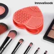 Pomůcka na čištění štětců na make-up - srdce - InnovaGoods
