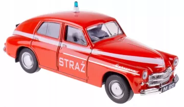 Kovové autíčko Warszawa M-20, Straž - 1:43