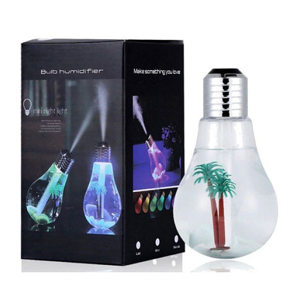 LED zvlhčovač vzduchu v podobě žárovky LED zvlhčovač vzduchu v podobě žárovky