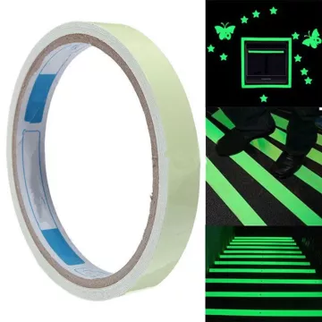 Orientační a výstražná fluorescenční páska - 2,9 m - zelená