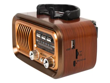 Retro rádio s Bluetooth, FM a solárním nabíjením - BLOW RA-16