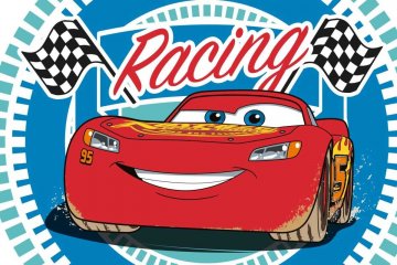 Dětský ručník Cars Racing 60/40 Dětský ručník Cars Racing 60/40
