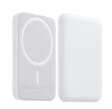 Bezdrátová powerbanka 5000 mAh - bílá