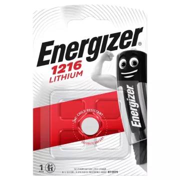 Lithiová knoflíková baterie - CR1216 - Energizer