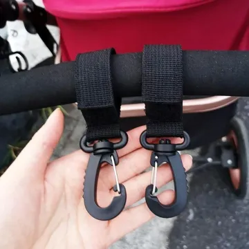 Úchyty na tašku na kočárek