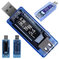 USB tester napětí voltmetr/ampérmetr